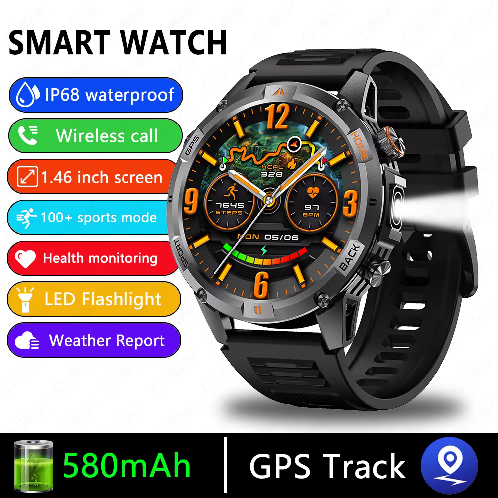 2025 nouveau professionnel GPS sport montre intelligente en plein air RIDE course GPS piste natation