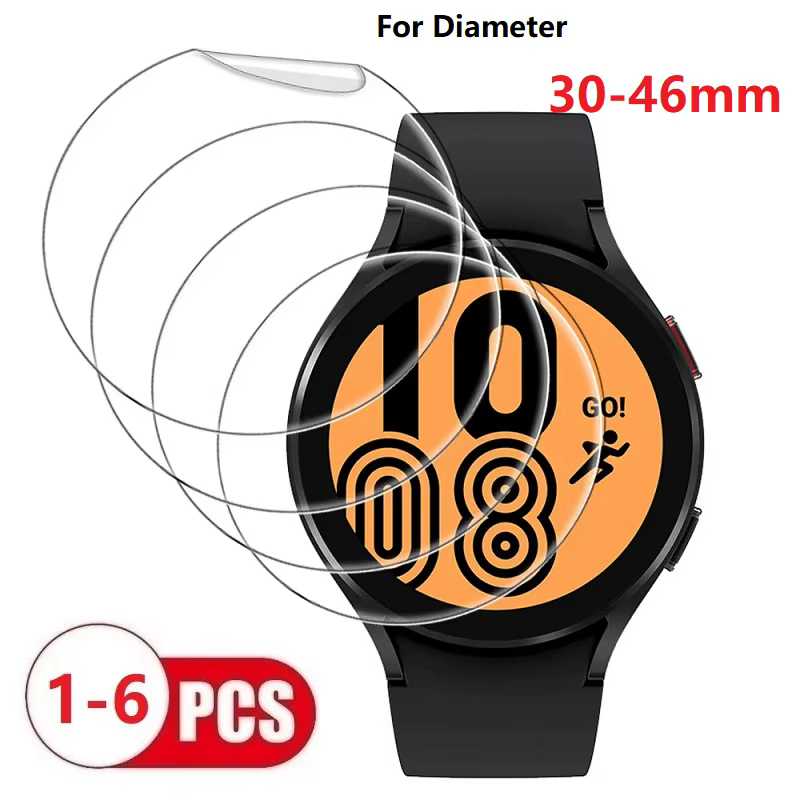 Film de protection d'écran pour montre intelligente, 45mm 46mm 44mm 43mm 42mm 41mm 40mm 30mm 31 32 3