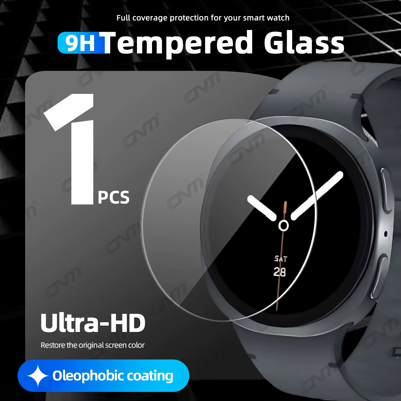 Verre trempé 9H pour Samsung Galaxy Watch 8 Classic 40mm 44mm 46mm Ultra (2025) 47mm, Film de protec