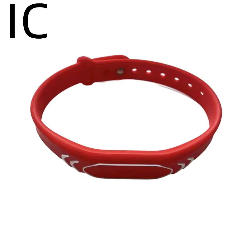 Bracelet RFID S50 IC 13.56MHz réglable, lecture seule, porte-clés, étiquettes de contrôle d'accès, j