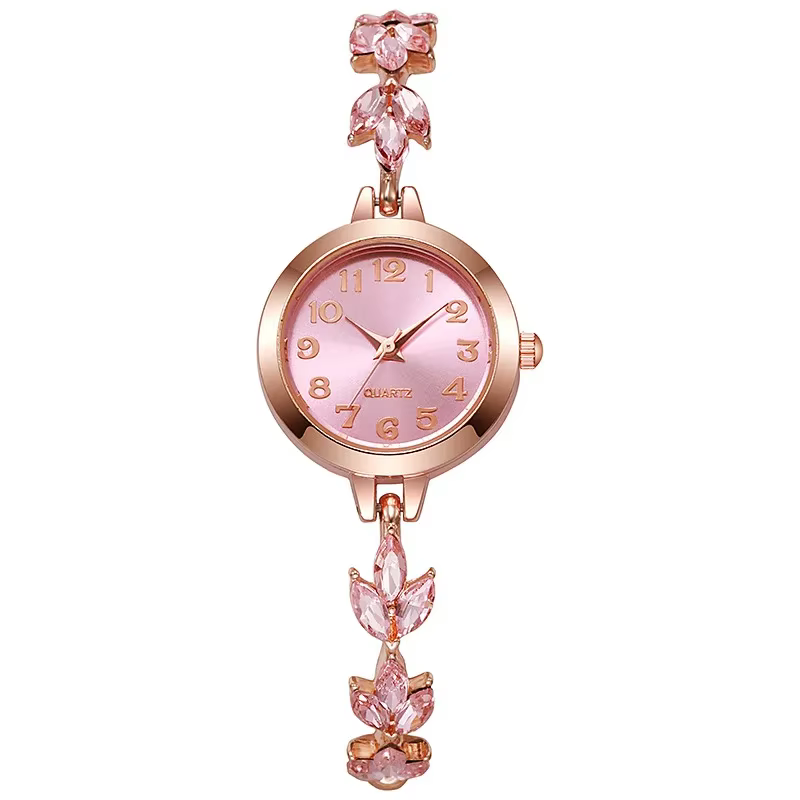 Femmes élégantes montres de luxe strass Bracelet Bracelet montre à Quartz Reloj Mujer filles horloge