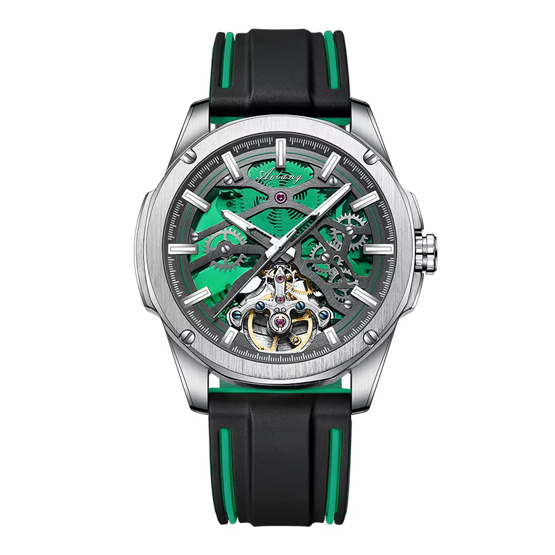 Montre automatique AILANG, montres mécaniques de gros, montres-bracelets étanches, montres en cuir a