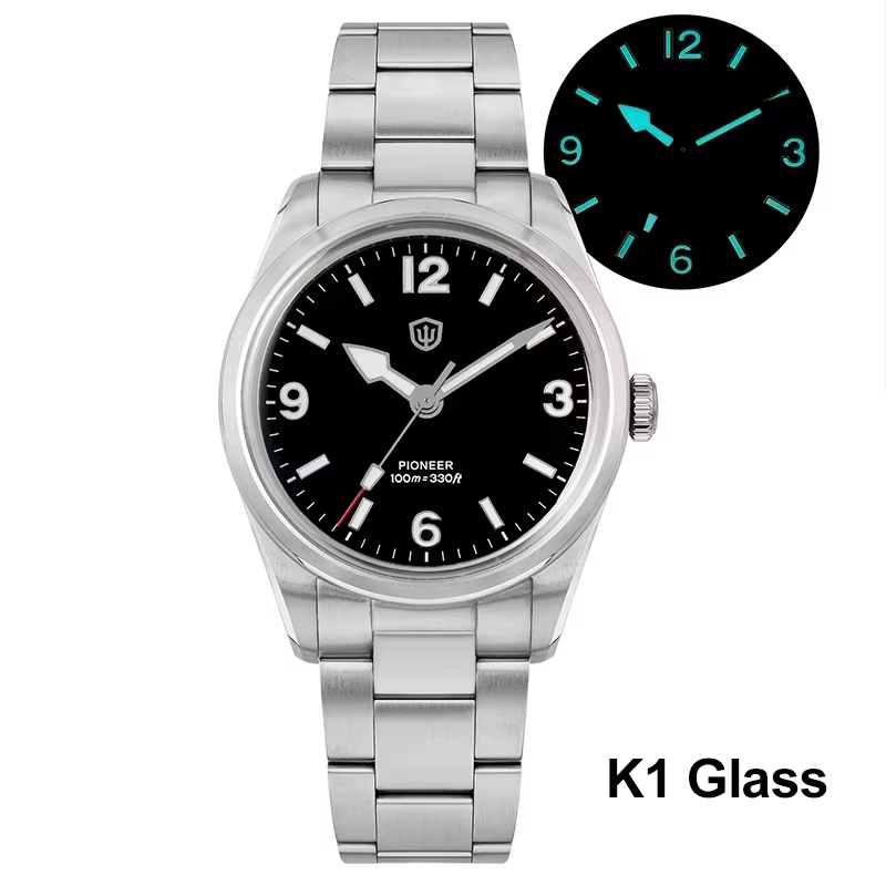 Watchdives WD1960S V2 montre à quartz, nouveau cadran crème, cristal saphir, montre vintage, mouveme