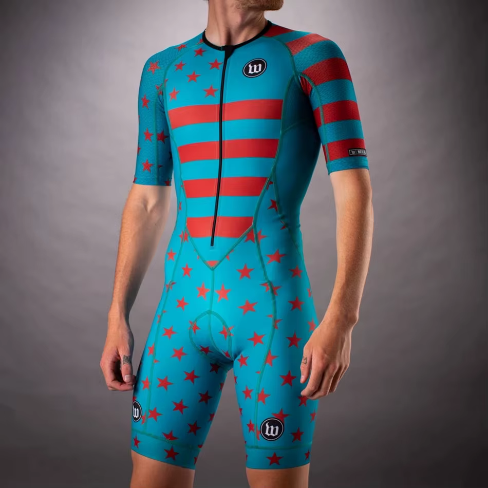 Combinaison de cyclisme classique à manches courtes pour hommes, combinaison de course d'équipe prof