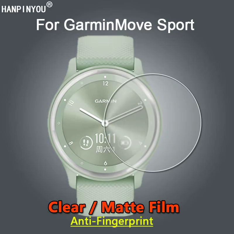 Protecteur d'écran pour Garmin Move GarminMove VivomGrudehors 3 3S HR, ultra clair, 256, film fin so