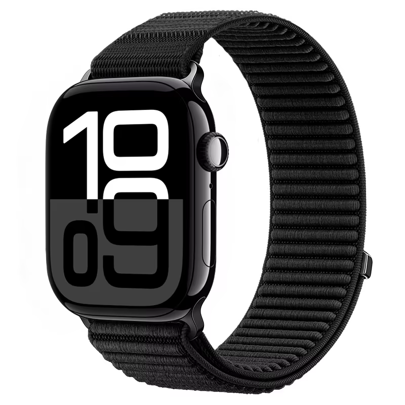 Bracelet à boucle en Nylon Sport pour bracelets de montre Apple 46mm 44mm 40mm 42mm 45mm 41mm Bracel
