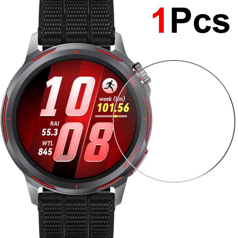 Protecteur d'écran transparent pour Huawei Watch GT Runner 2 Runner2, Film anti-rayures en verre tre