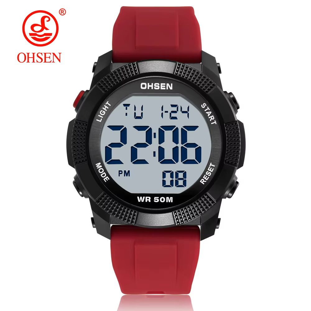 Montre de sport de plein air pour homme, style G, montres numériques pour homme, étanche à 50m, zone