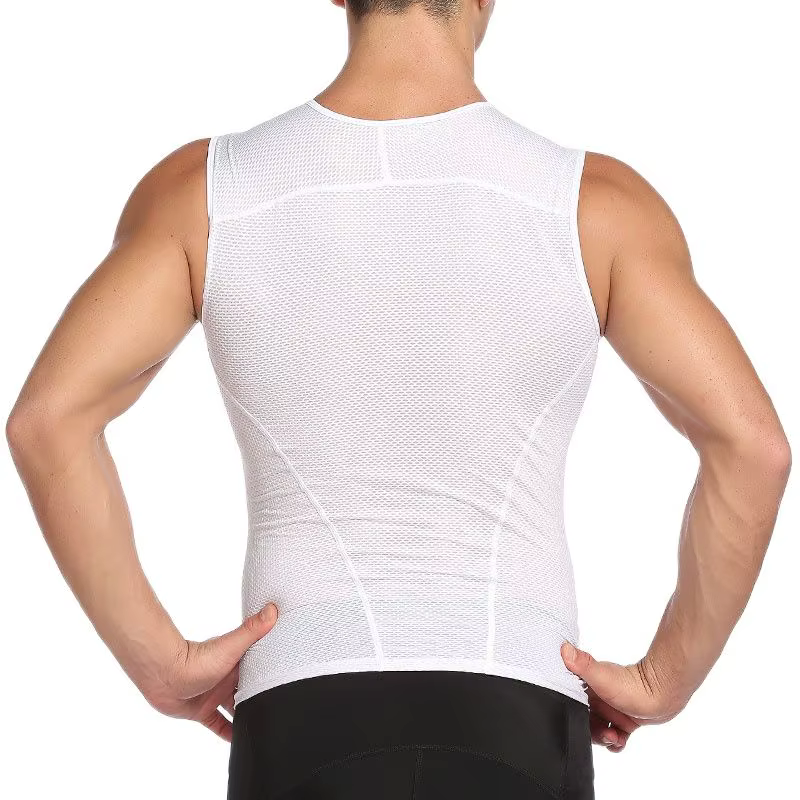 YKYWBIKE hommes cyclisme couche de Base gilet été Ride Jersey vtt vélo vélo maille sous-vêtements Cy