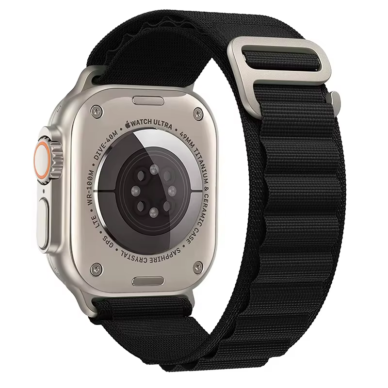 Bracelet à boucle alpine pour bracelets de montre Apple ultra 3 2 49mm 44mm 40mm 45mm 41mm 46mm 42mm