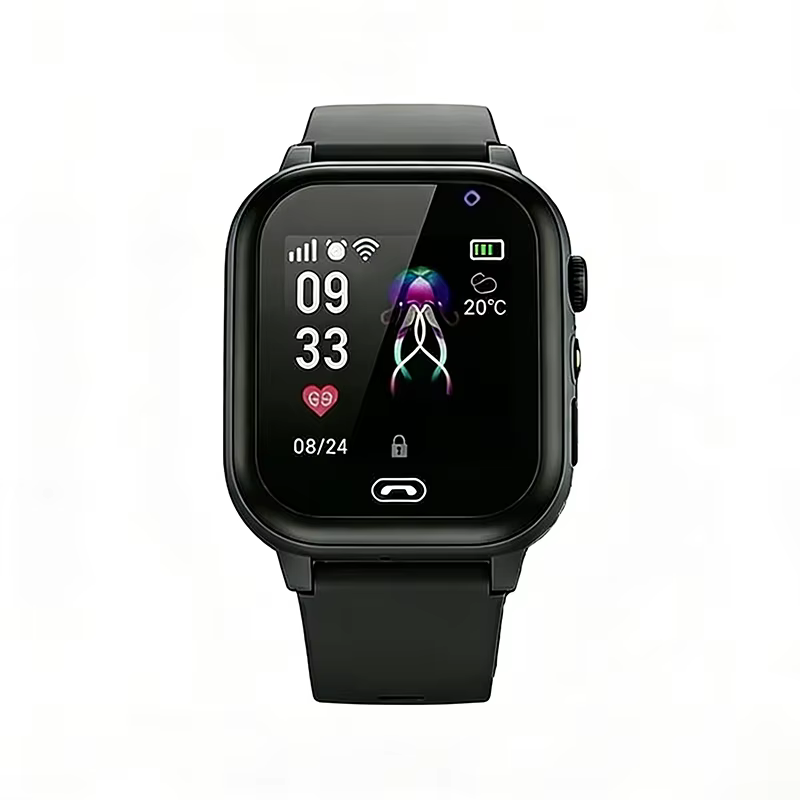 Montre connectée GPS pour enfants Lenovo 2026 avec fonction SOS, suivi de localisation, carte SIM, a