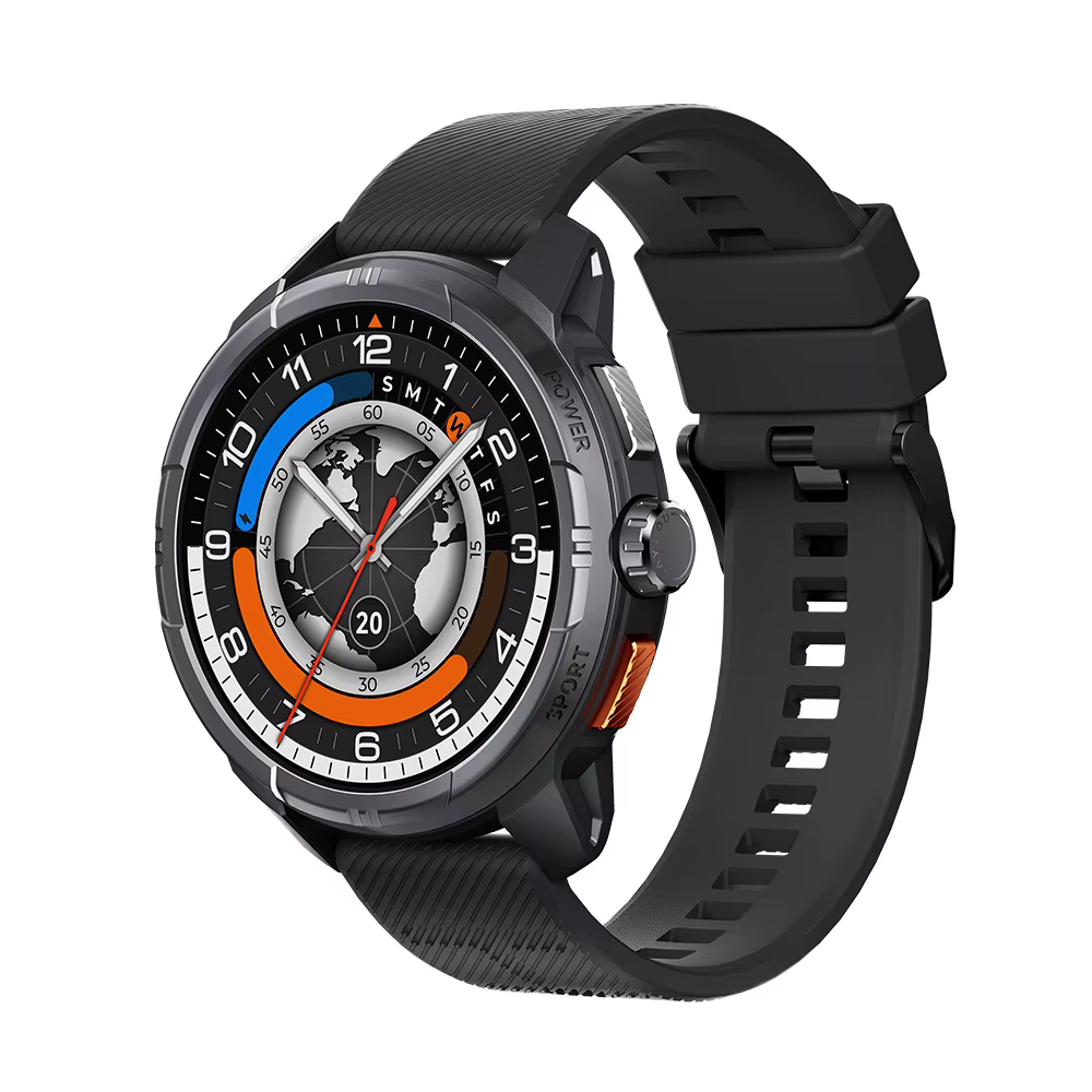 HF009 HAYLOU Montre connectée solaire Ultra GPS 1,6” AMOLED avec positionnement GPS 5 satellites, 17