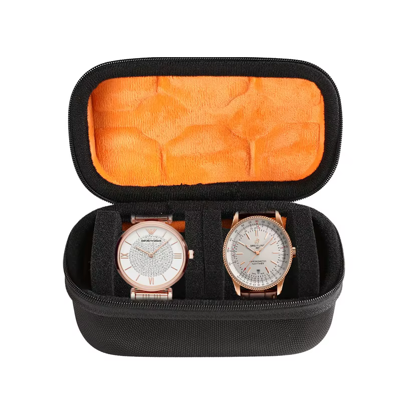 Organisateur de boîte de montre pour hommes ou femmes, étui de voyage de montre, support d'affichage