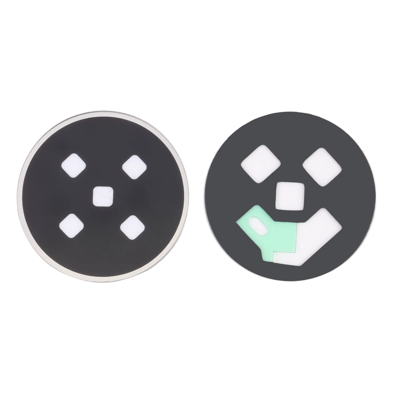 Couvercle de lentille arrière en verre pour Samsung Galaxy Watch Active 2 SM-R830/SM-R770/SM-R760/SM