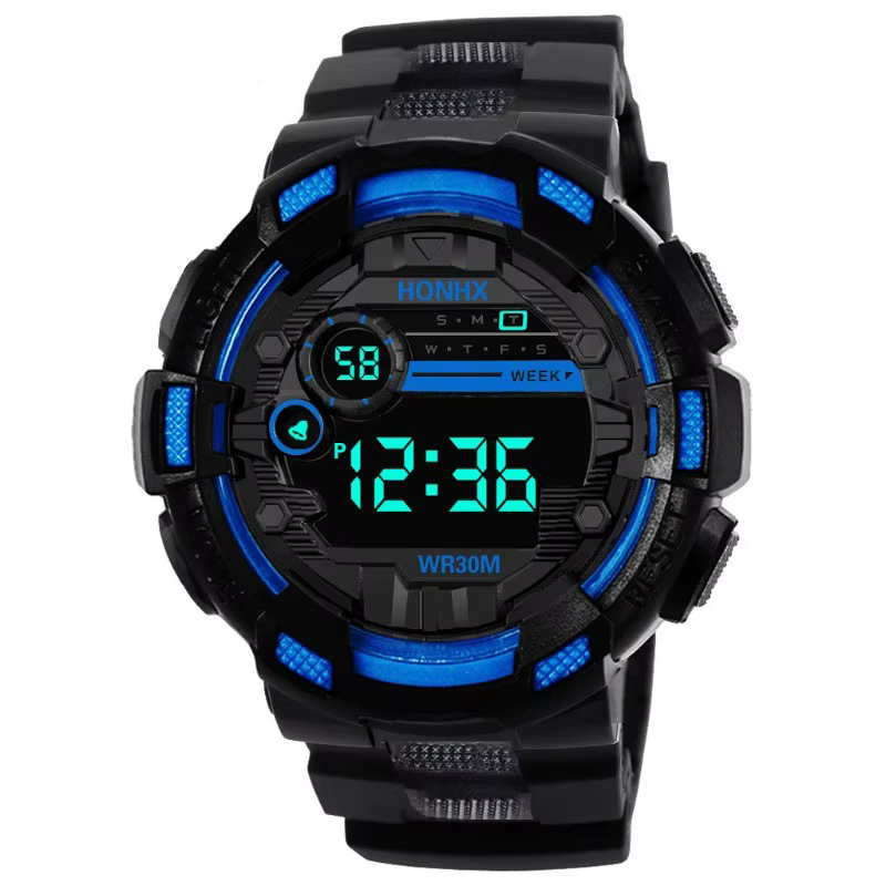 Montre électronique, montre électronique sportive tendance pour les élèves du collège et du lycée