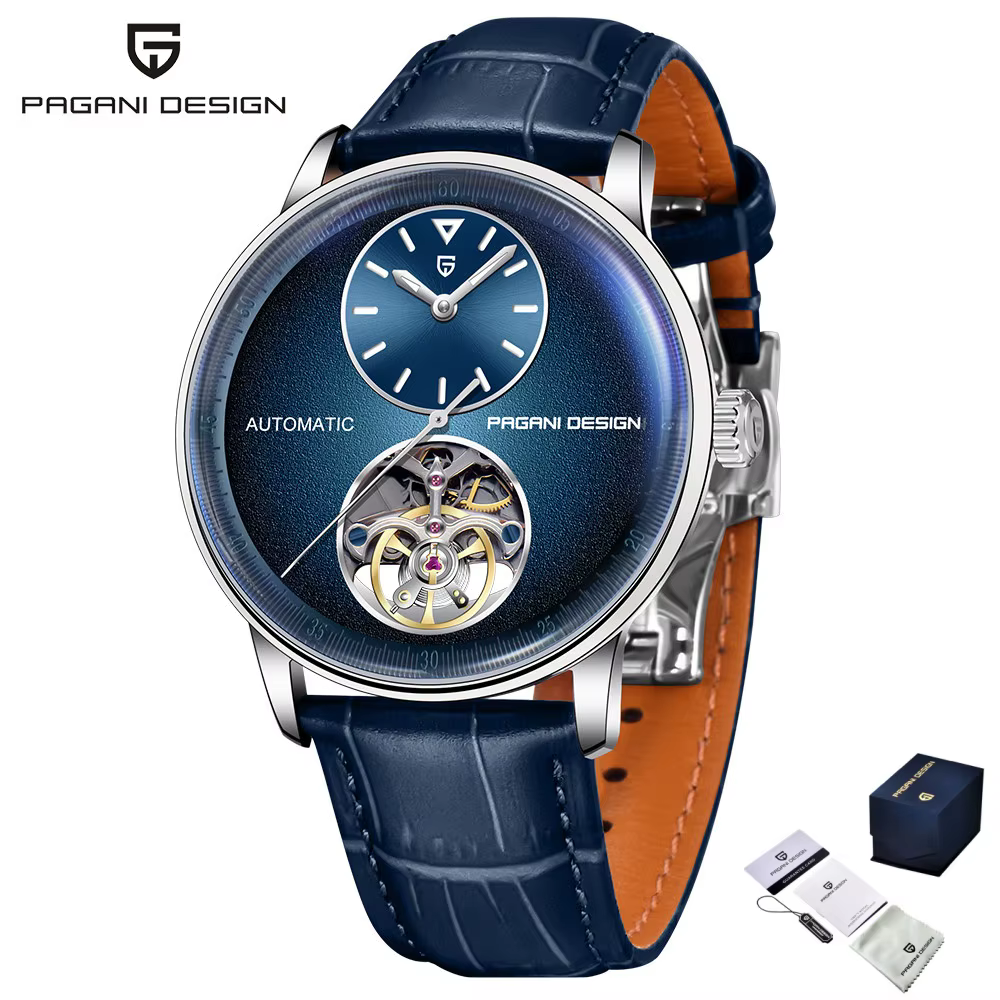 PAGANI DESIGN 1796 montre mécanique automatique originale pour hommes à la mode 10Bar étanche lumine