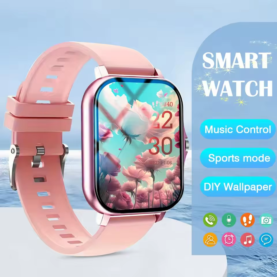Nouvelle Montre Connectée Multifonctionnelle 2026 pour Hommes et Femmes, Bluetooth, Appels, Musique,