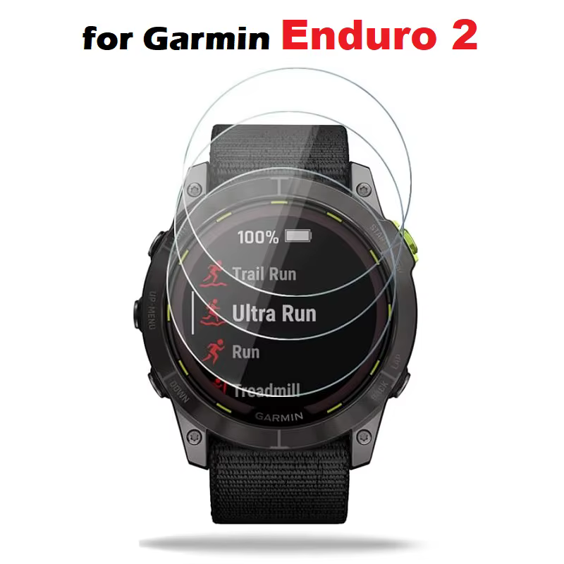 Protecteur d'écran pour Garmin Endflats 3, Endflats 2/1, montre intelligente HD, verre clair du Guat