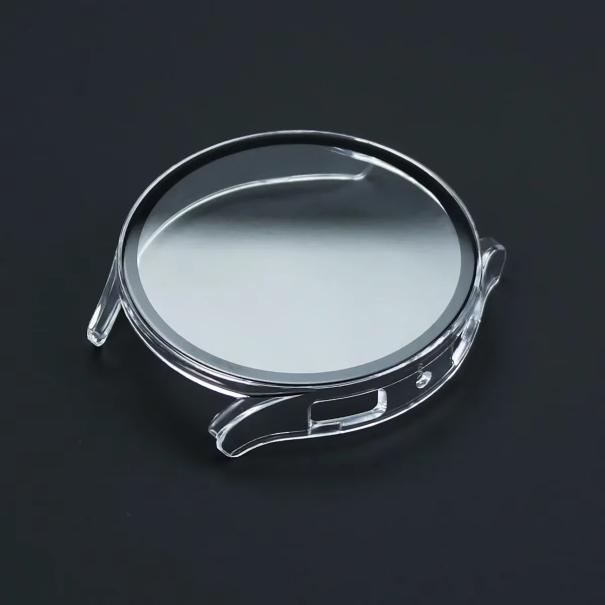 Coque PC pour Samsung Galaxy Watch 7/ FE/6/5/4, 44mm 40mm, verre entièrement trempé + protecteur d'é