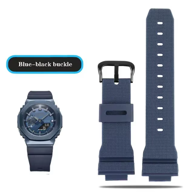 Bracelets de montre pour Casio g-shock GM-2100 GM-S2100 GA-2100 GM-5600/GA5600 silicone hommes sport