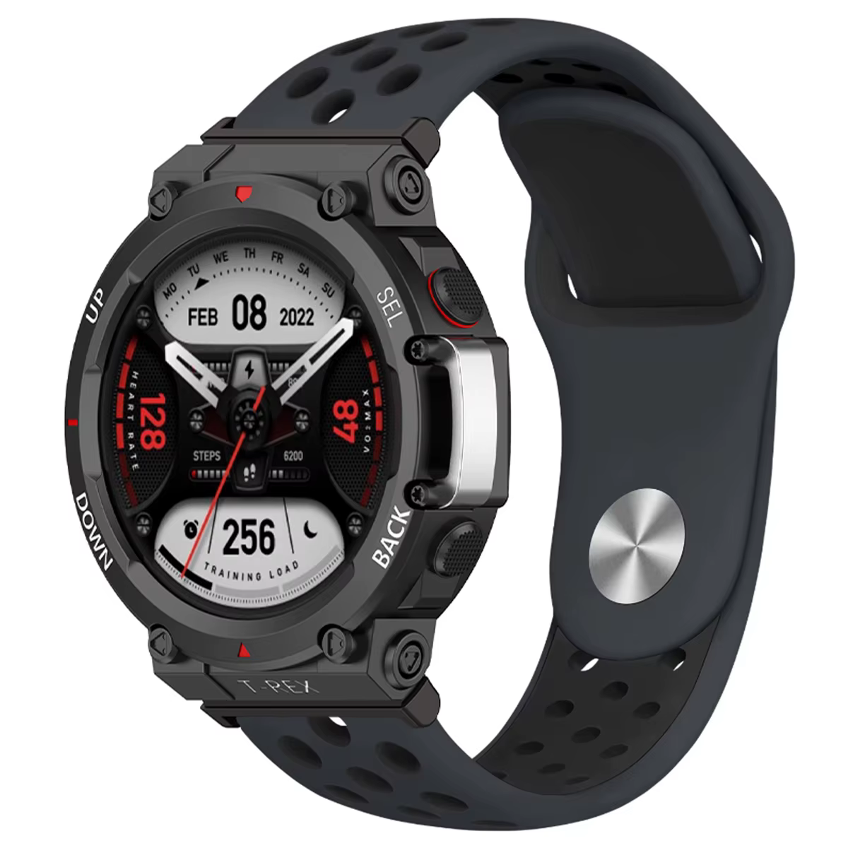 Bracelet en Silicone respirant pour Huami Amazfit t-rex 2, Bracelet de montre intelligente, ceinture