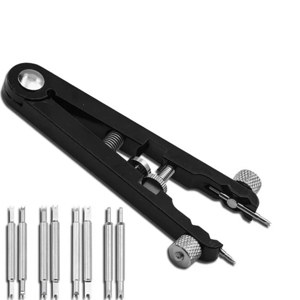 Kit d'outils de pince à barre à ressort de montre, outil de pince à barre à ressort pour bracelets d