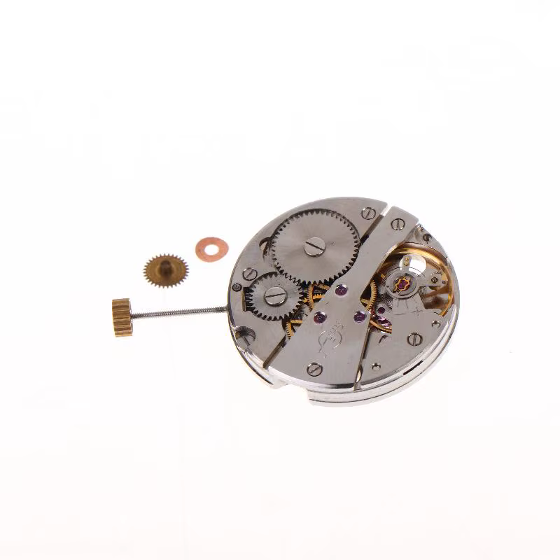 Mouvement de montre vintage pour pièces détachées, mouvement mécanique ancien pour la réparation de