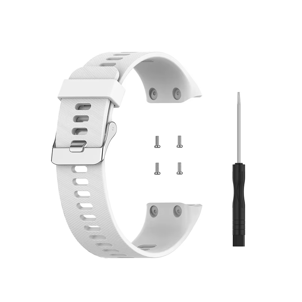 Bracelet de montre pour Garmin Forerunner 35 30 bracelet de montre intelligente extérieure en Silico
