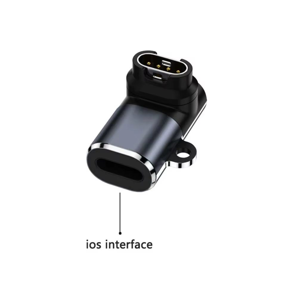 Pour Garmin Fenix 8 7 7S 7X 6S 6 Forerunner 955 965 Chargeur USB-C/IOS Adaptateur de chargeur de mon