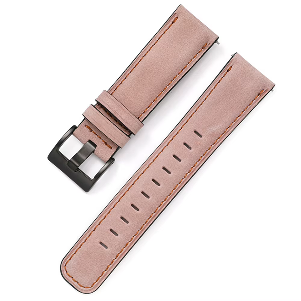 Bracelet en cuir pour Garmin, Vivoactive 3, 4 VivomGru, dehors HR, Bracelet rétro pour Forerunner 55