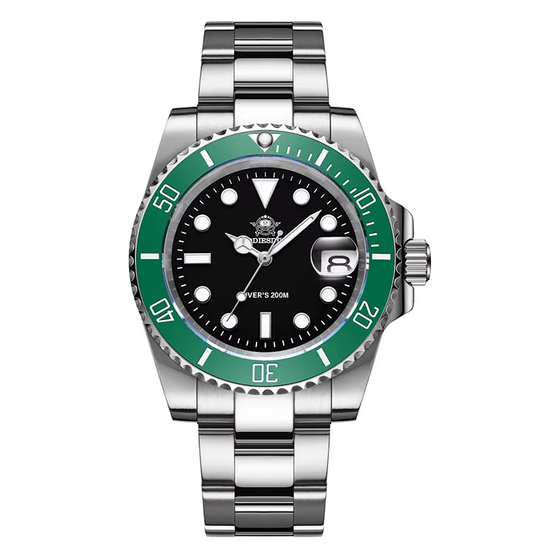 ADDIESDIVE montres à Quartz de plongée pour hommes lunette en céramique en acier inoxydable 316L mon