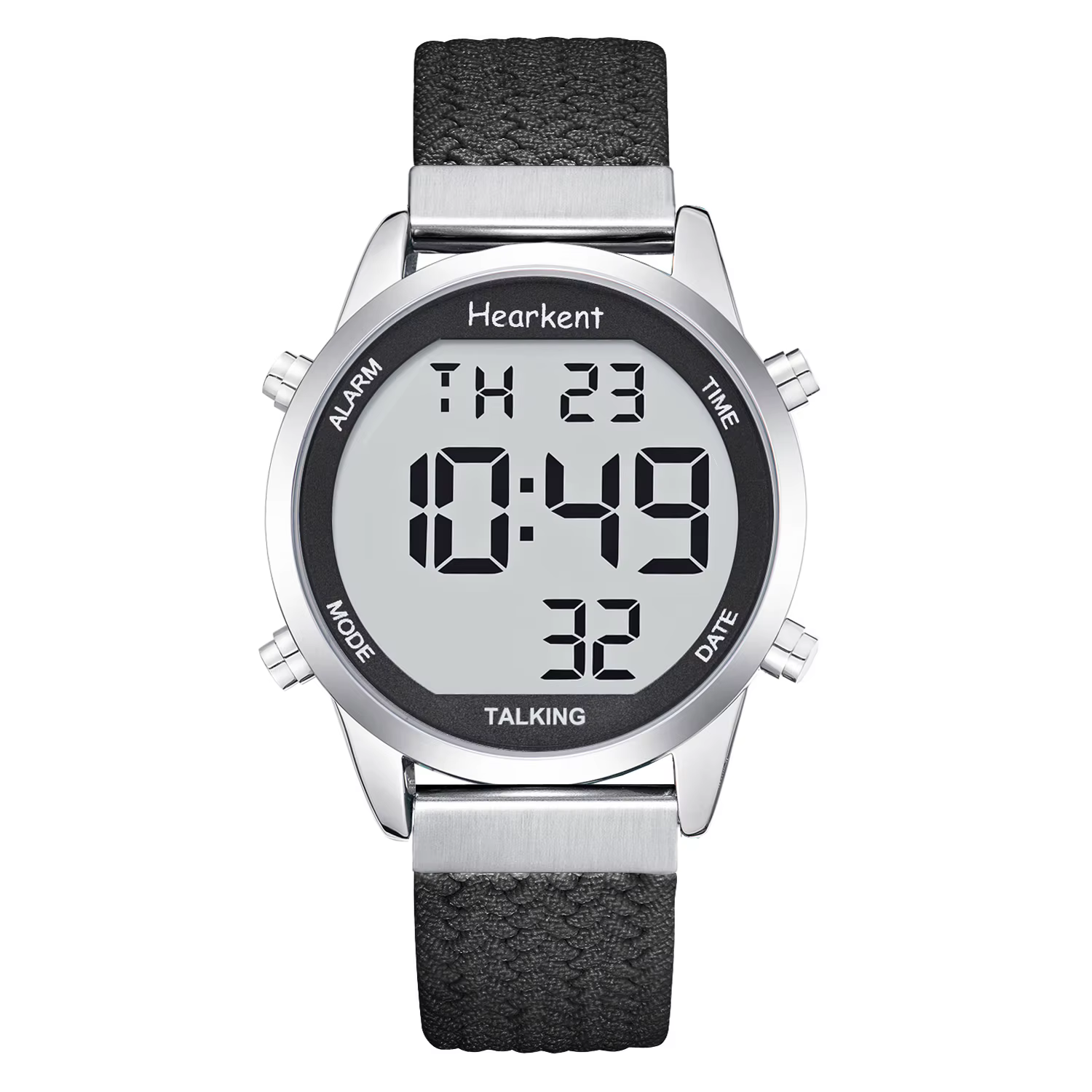 Montre parlante Hearkent en français pour personnes aveugles avec alarme Montre parlante Horloge num