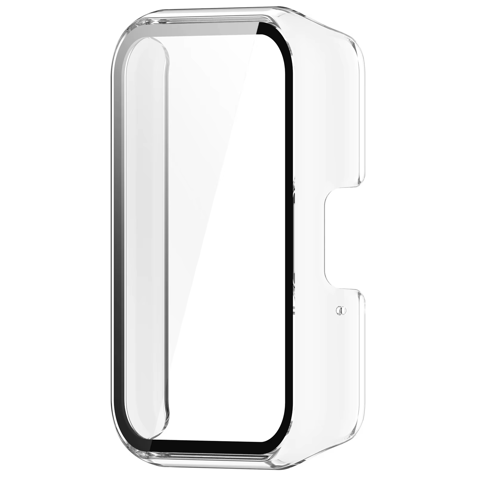 Boîtier de montre Compatible pour Samsung Galaxy Fit3, cadre de protection PC, protecteur d'écran en