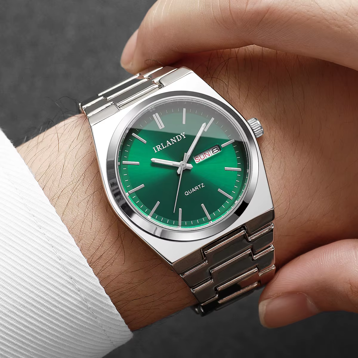 Montres d'affaires de luxe pour hommes, montres-bracelets à Quartz avec calendrier, horloge Reloj Ho