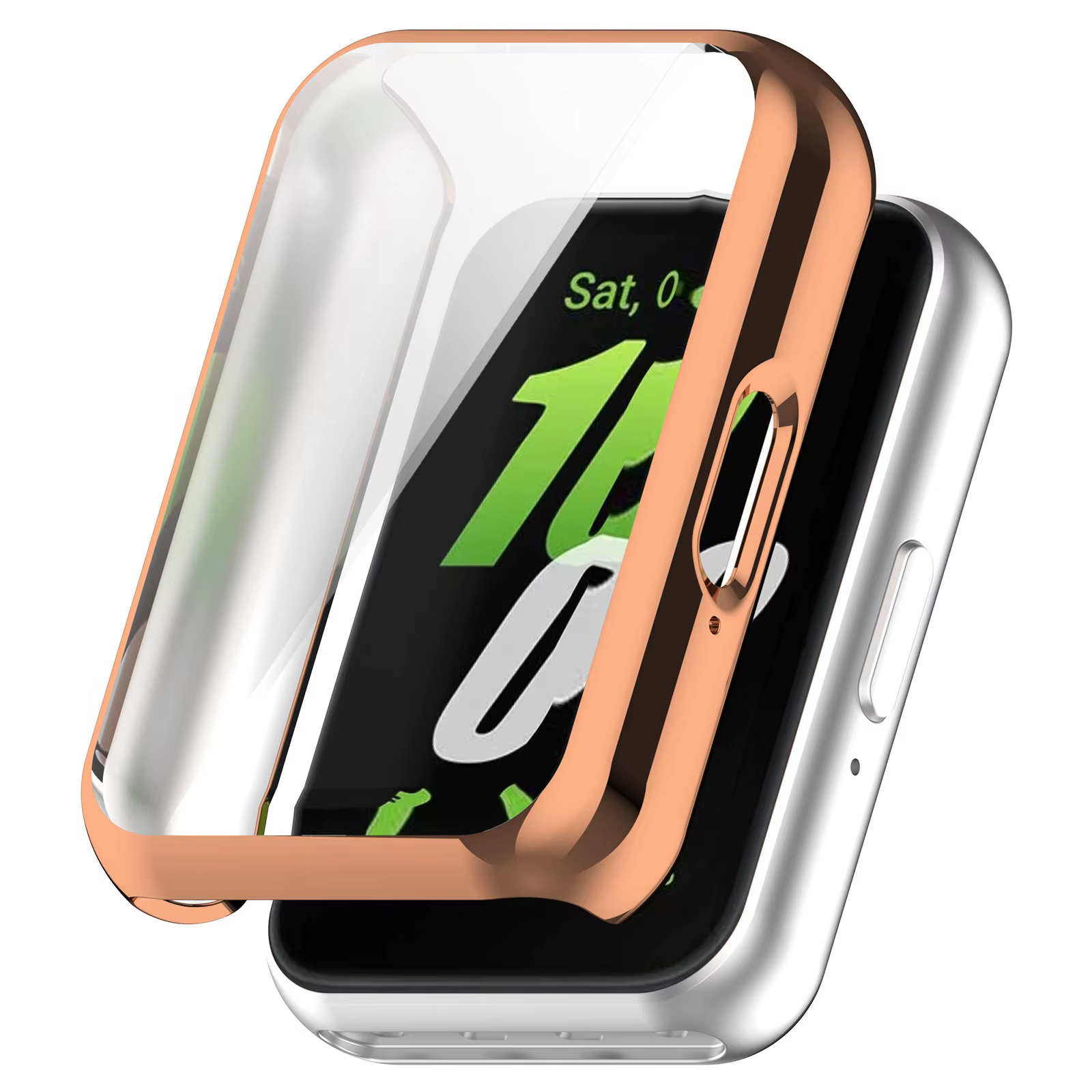Étui de protection d'écran pour montre Samsung Galaxy Fit 3, coque de protection pour montre tout au