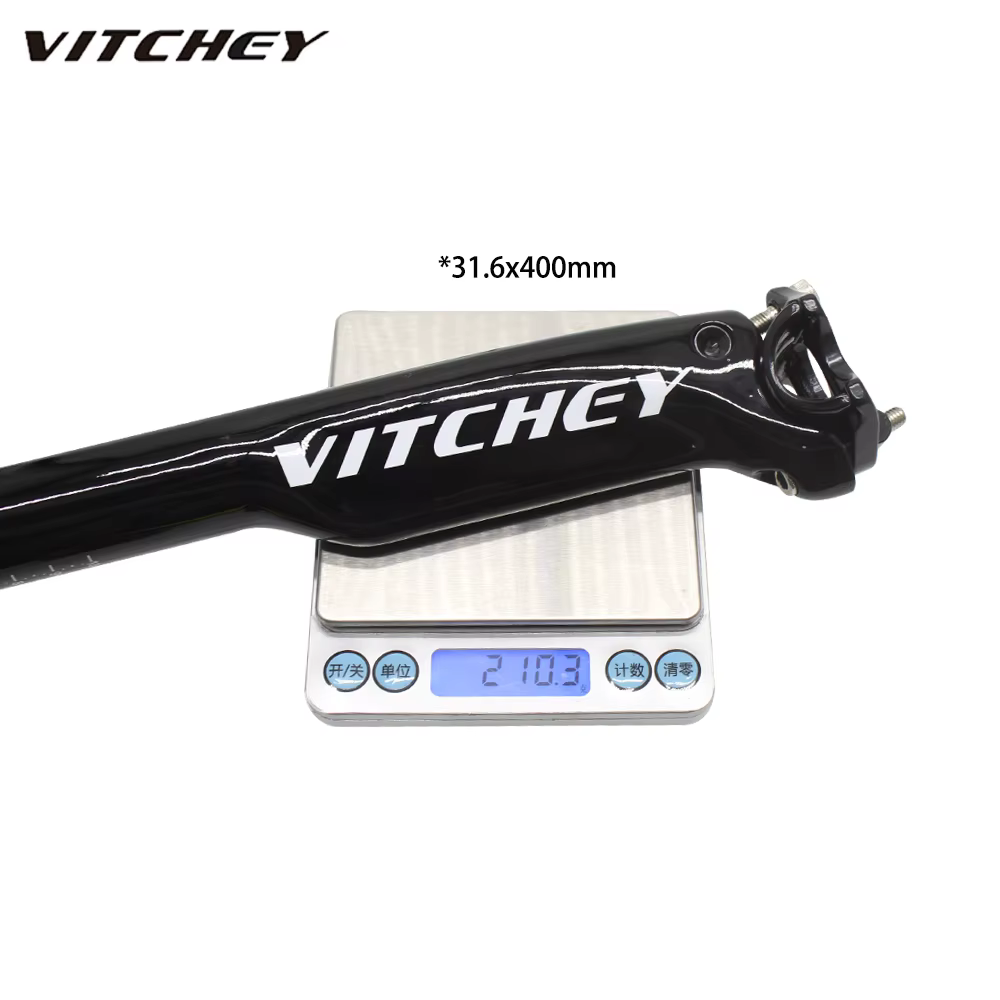 Vitchey plein carbone vtt vélo tige de selle Tube de selle montagne route vélos Tube de selle 27.2/3