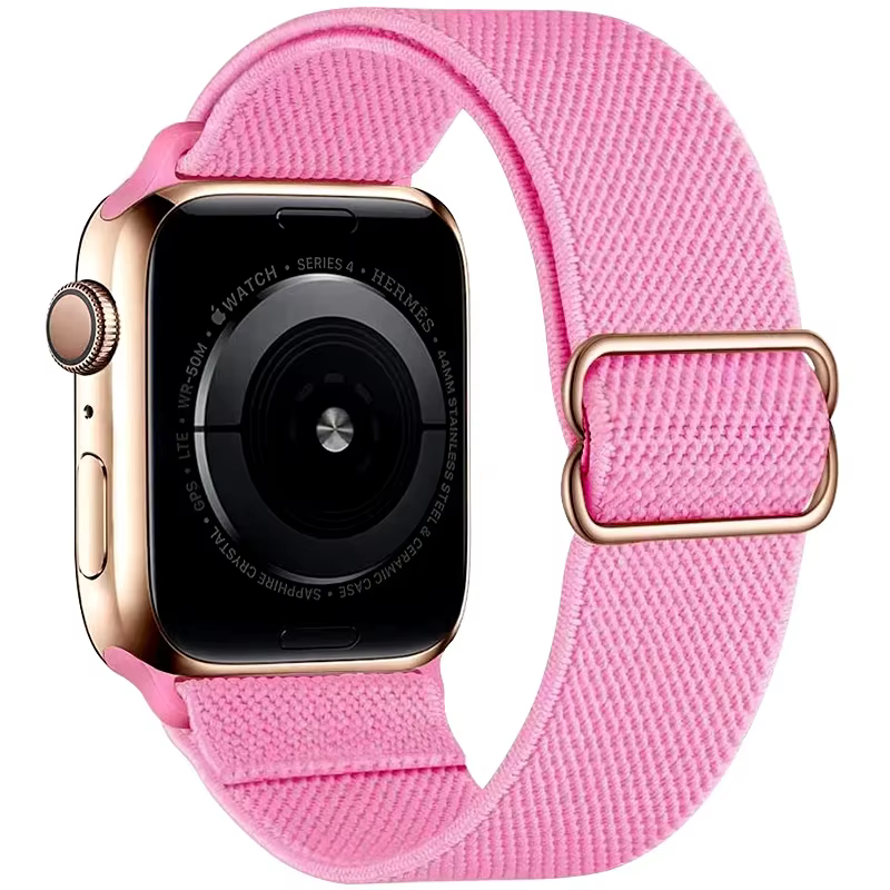 Bracelet en tissu élastique en Nylon pour Apple Watch Ultra 3 2 1, bracelet réglable de 49mm pour iw