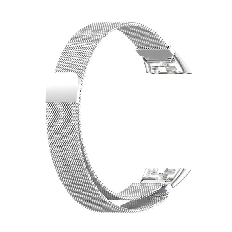 Bracelet à boucle magnétique pour Huawei Band 6/6 Pro/7/8, montre connectée, bracelet en métal et ac
