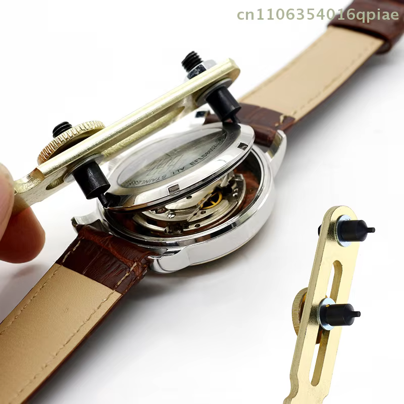 Outil de réparation de montres (Summer4) : Ouvre-boîtier réglable, outil d'entretien de montres, pre