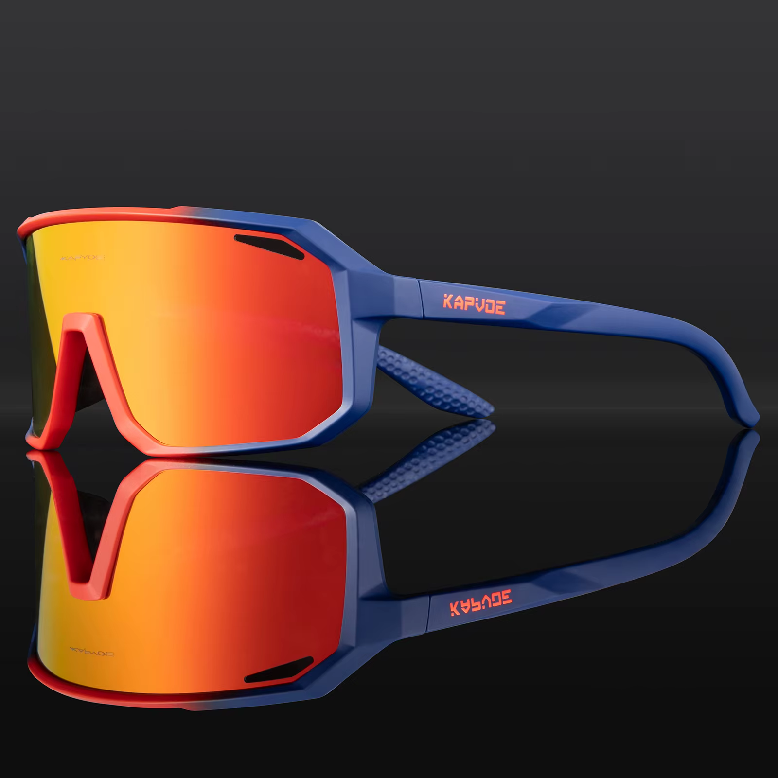 Kapvoe lunettes de soleil photochromiques vtt lunettes de vélo UV400 hommes femmes Sports de plein a