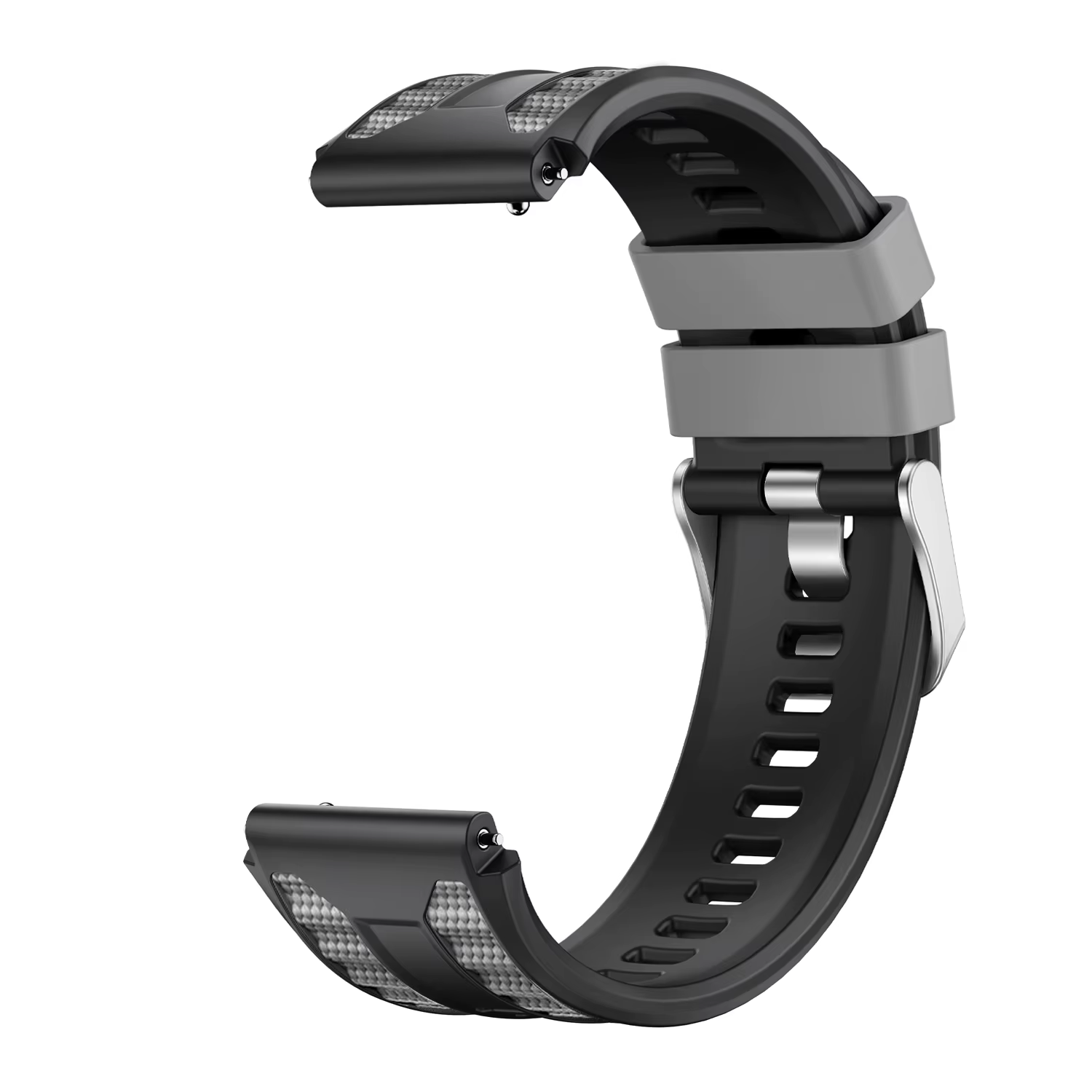 Bracelet de montre en Silicone bicolore pour Huawei Watch Ultimate 2, respirant, souple, 22mm, adapt
