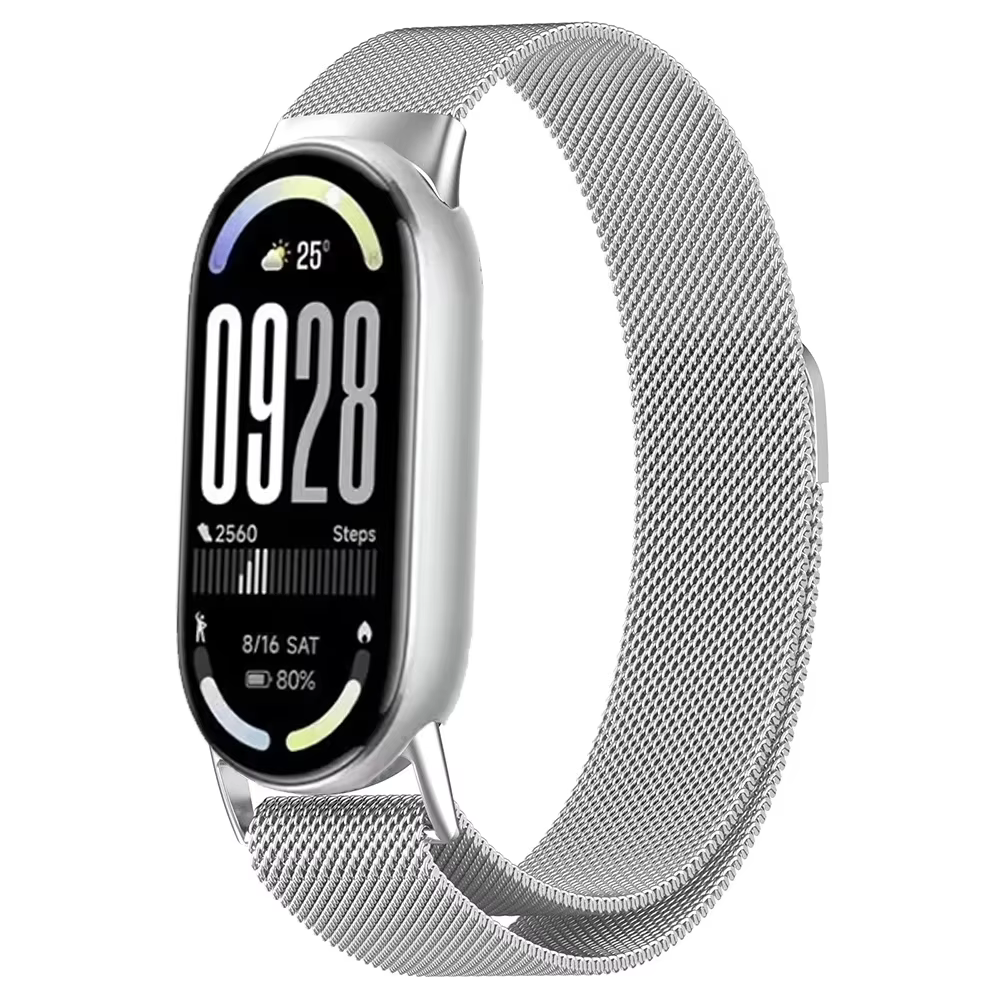 Bracelet milanais magnétique pour Xiaomi Mi Band 10 9 8 Bracelet respirant Bracelet de SportCorrea p