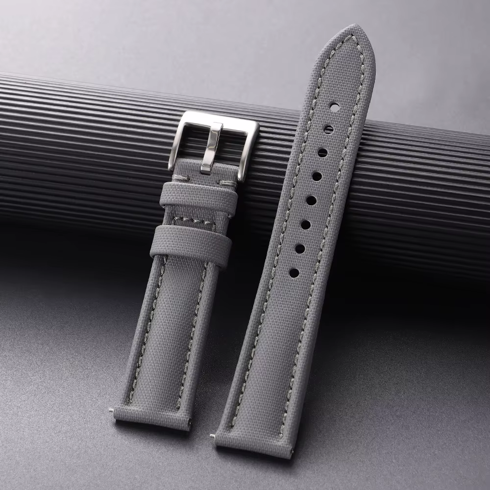 Bracelet de montre en toile de voile premium pour montres Blancpain, étanche, en nylon, à libération