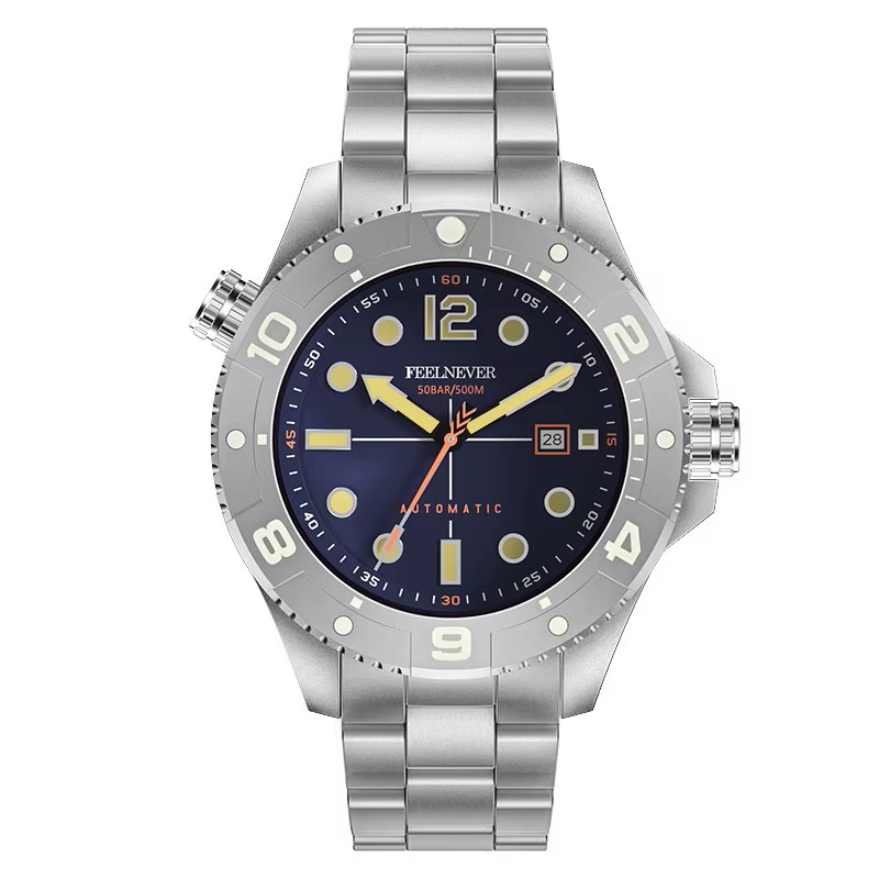 FeelNever Top marque de luxe montre mécanique Profession Sport décontracté en acier inoxydable autom