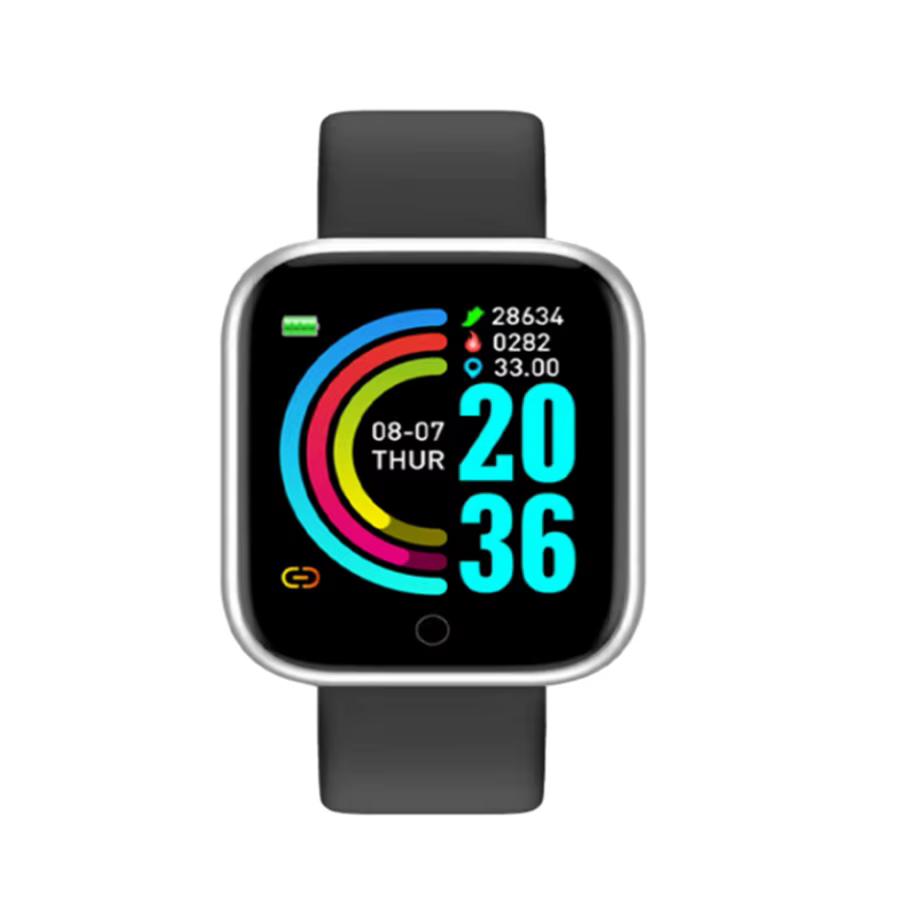 Montre connectée sportive pour femmes et hommes, bracelet intelligent, lecteur de musique connecté, 