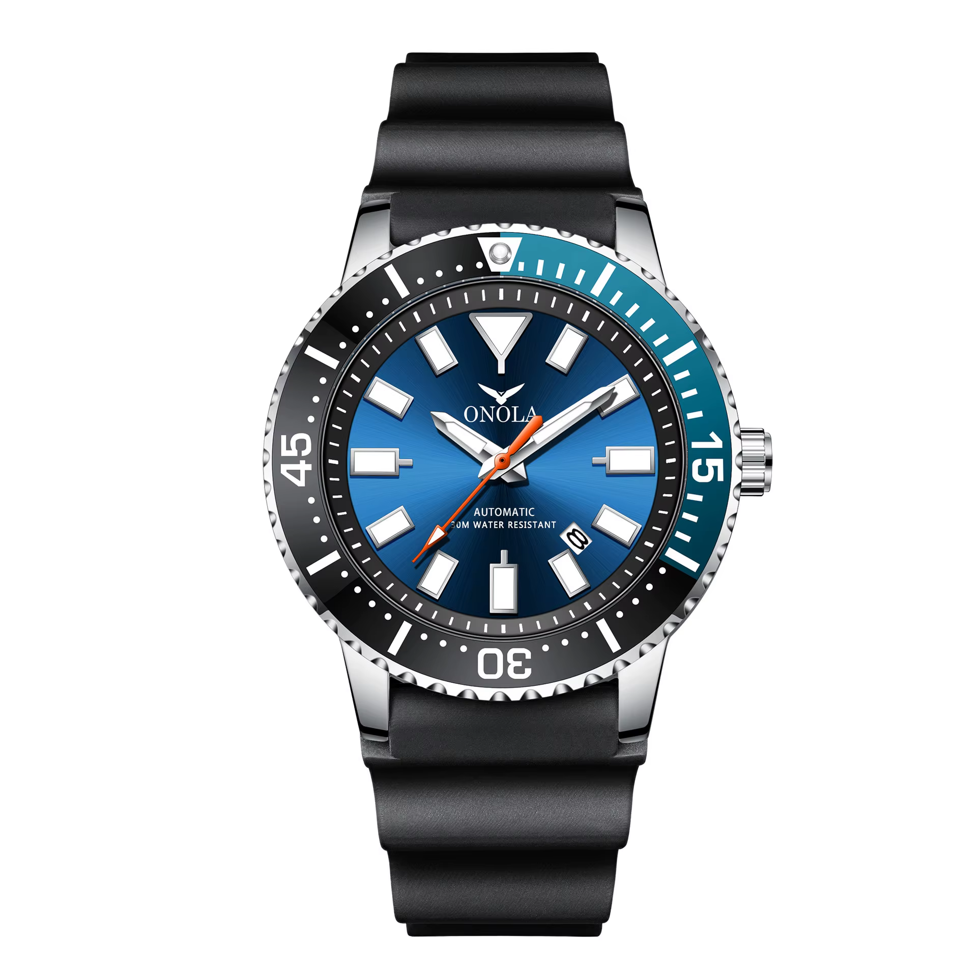 ONOLA-Montres mécaniques à mouvement automatique pour hommes, classique, business, Shoous, calendrie