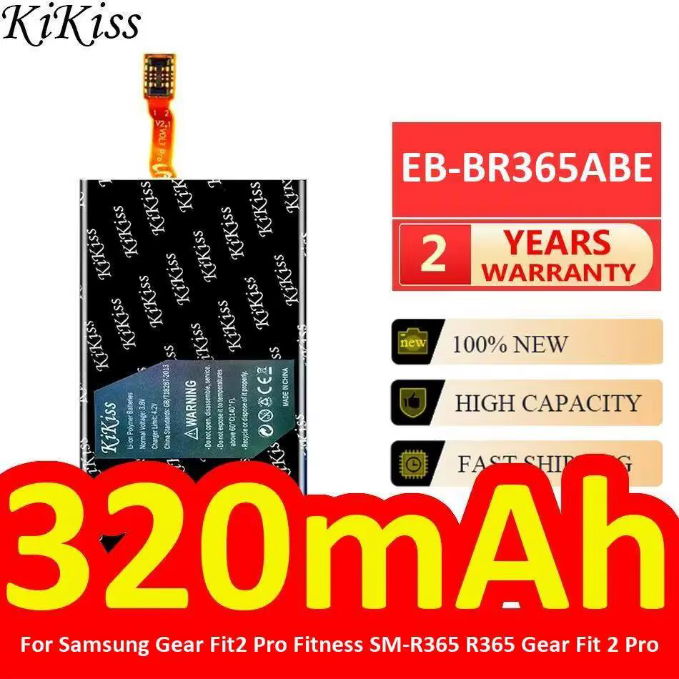 Batterie de montre longue durée EB-BR365ABE EB-BR360ABE 320mAh Pro