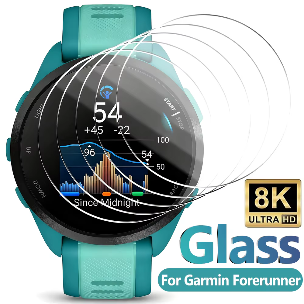 Pour Garmin Forerunner 955 945 935 235 225 735XT 265 255s 220 230 165 protecteurs d'écran en verre t