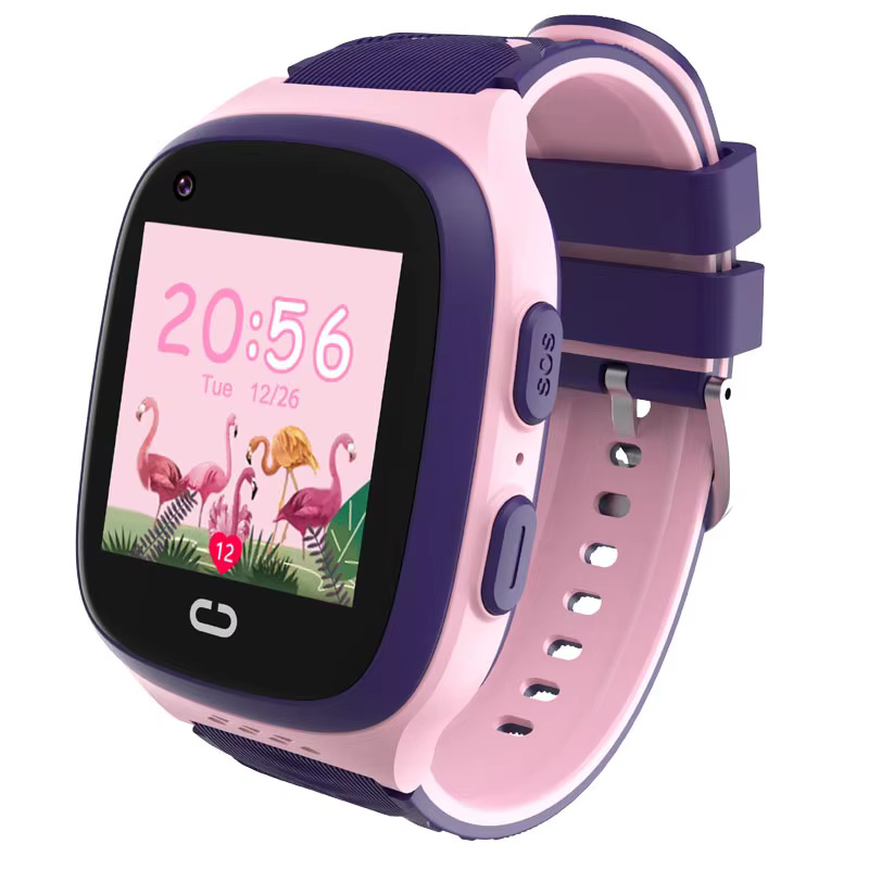 Montre de téléphone android 4G GPS nano carte SIM montre intelligente étanche téléphone portable sma