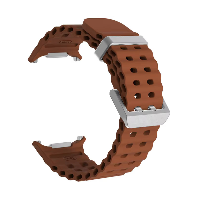 Bracelet marin pour Samsung Galaxy montre Ultra 2025, Bracelet de sport en Silicone, accessoires de 